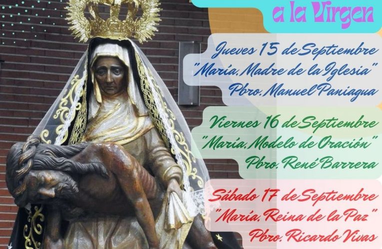 TRIDUO A NTRA SRA DEL CAMINO